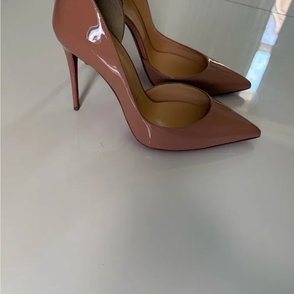 Christian Louboutin Nude Heels - Picture 2 of 3